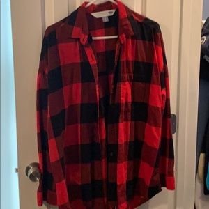Red and black flannel